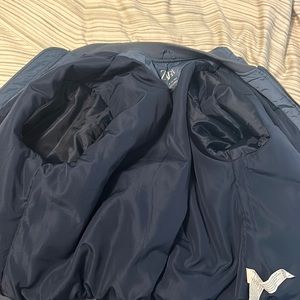 Zara Blue Stylish Puffer Jacket in Size 11-12. No stains or holes, barely worn